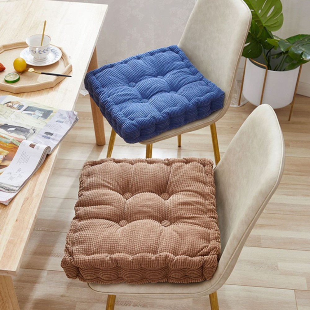 Meditation Cushion Zafu - Bantal Lantai Persegi untuk Duduk di