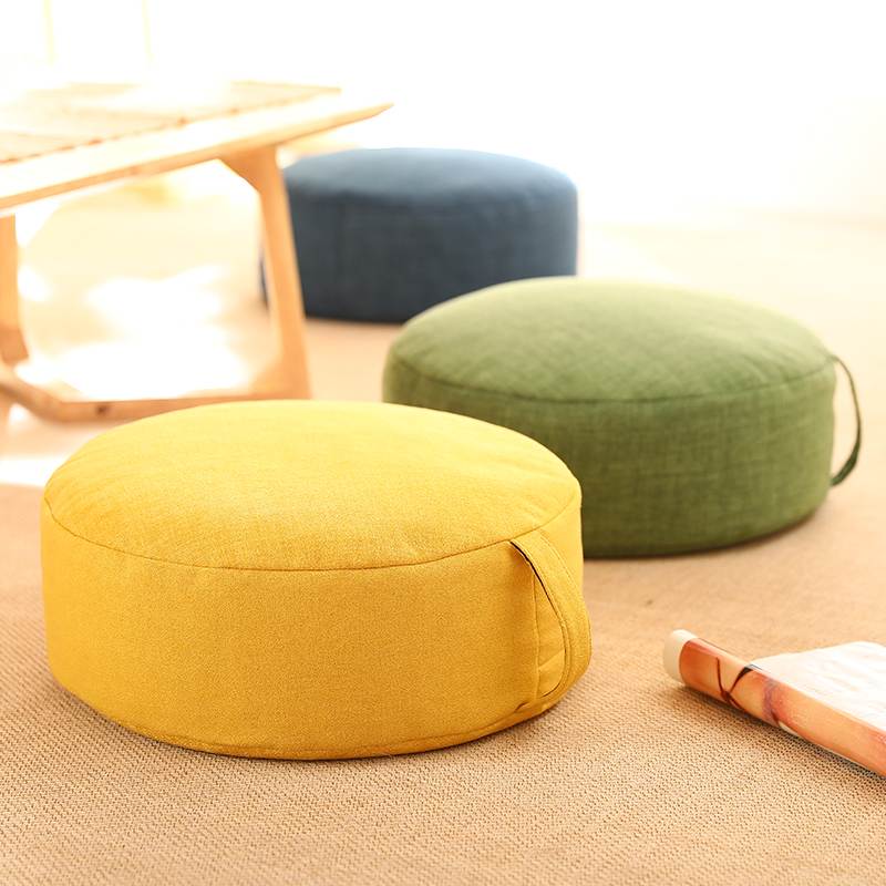 Meditation Cushion Zafu - Alas Lantai Gaya Modern, Bantalan Duduk,