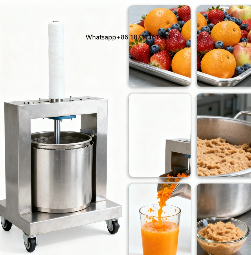 Cold Press Juicer - Mesin Juicer Hidrolik Industri Komersial Cold