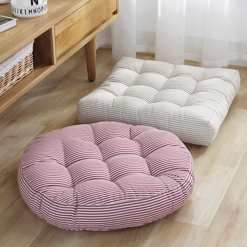 Meditation Cushion Zafu - 1 Buah Bantal Lembut Bundar Bantal
