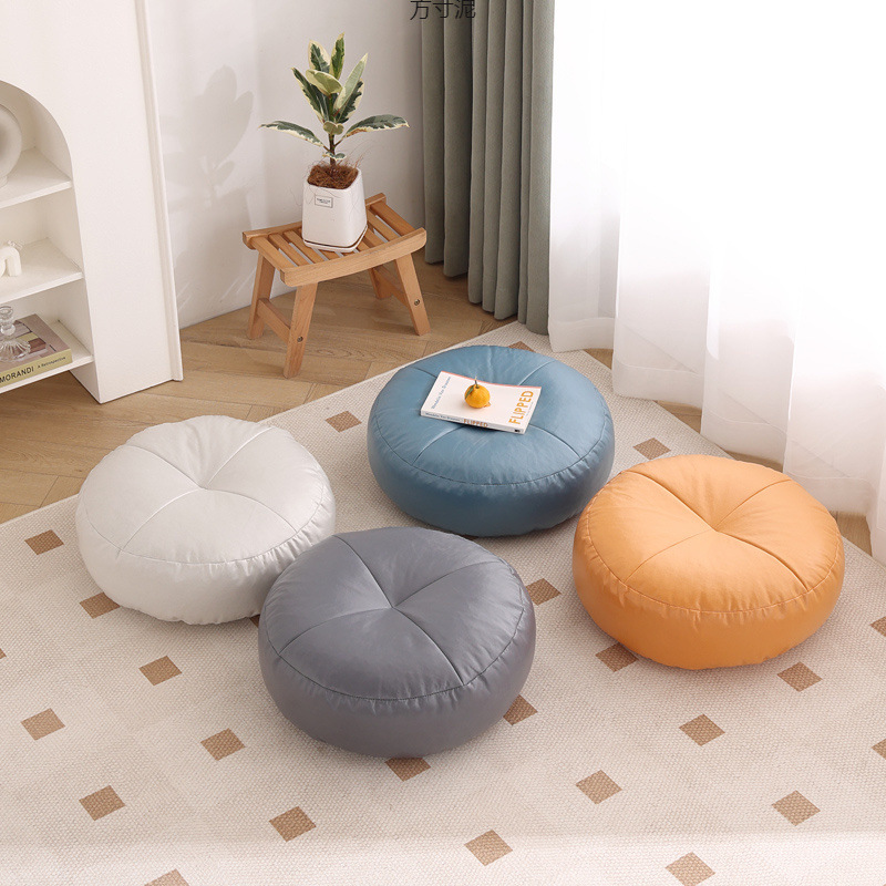 Meditation Cushion Zafu - Bantal Lantai Tebal Alas Tatami Bulat