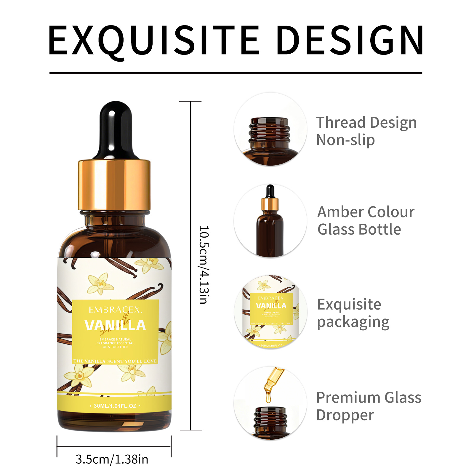 30ml Minyak Esensial Vanila Un - Aromatherapy Diffuser ulasan dan harga
