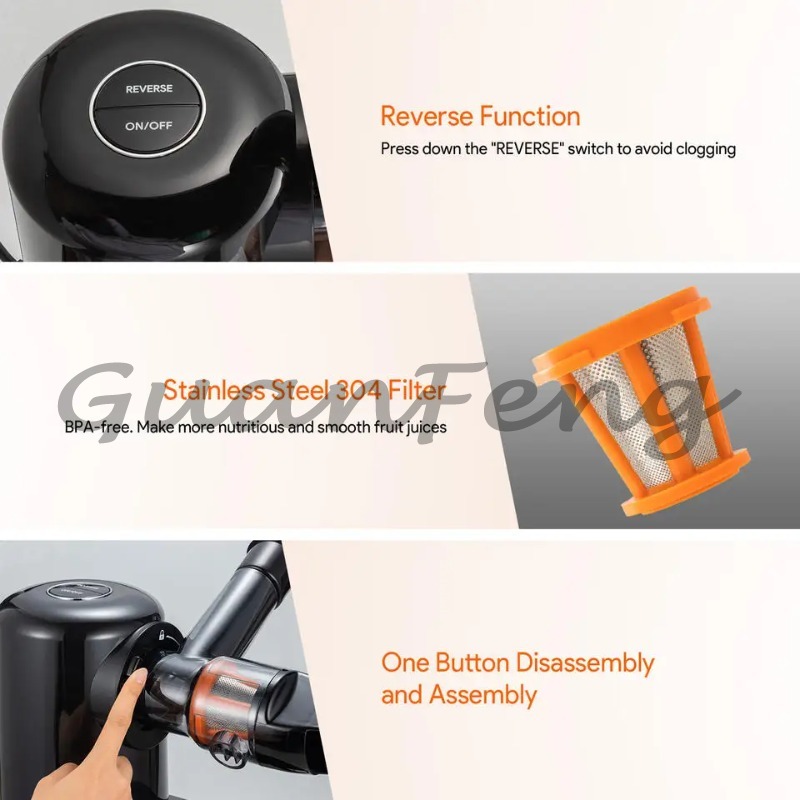 Juicer Elektrik Cold Press Slo - Cold Press Juicer ulasan dan harga