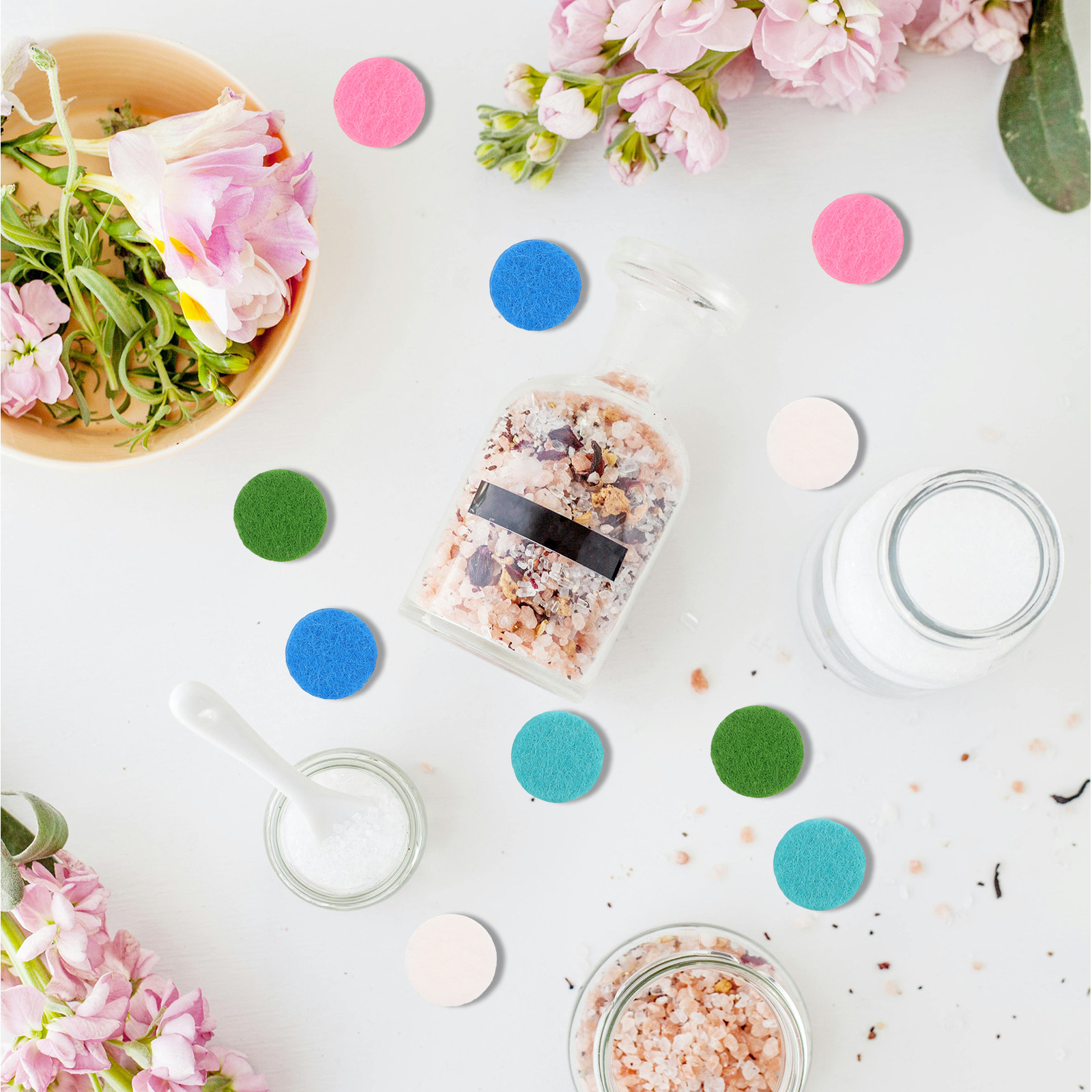 50 Buah Bantalan Aroma Bulat I - Aromatherapy Diffuser ulasan dan harga