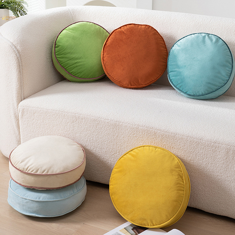 Bantal bulat lembut gaya minim - Meditation Cushion Zafu ulasan dan harga