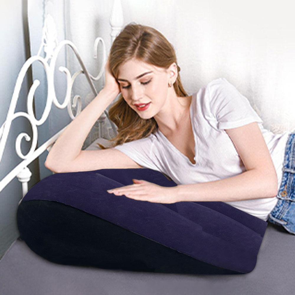 1 Buah Bantal Segitiga Tiup Se - Meditation Cushion Zafu ulasan dan harga