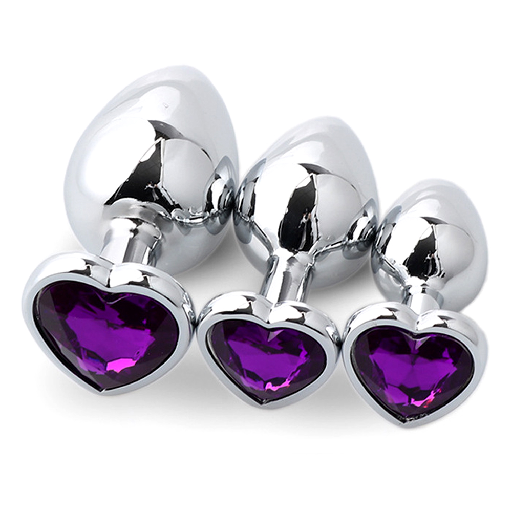3PCS Anal Plug Logam untuk Pas - Health Wellness & Nutrition Center Llc ulasan dan harga
