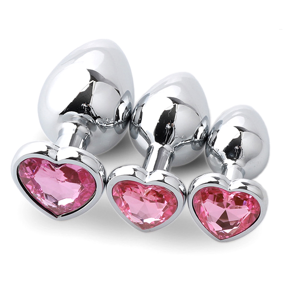 3PCS Anal Plug Logam untuk Pas - Health Wellness & Nutrition Center Llc ulasan dan harga