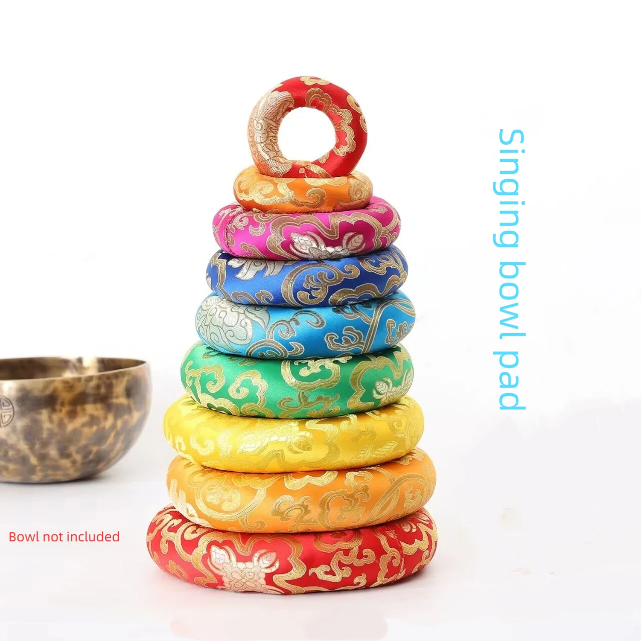 1 Buah Bantal Sutra Brokat Unt - Meditation Cushion Zafu ulasan dan harga