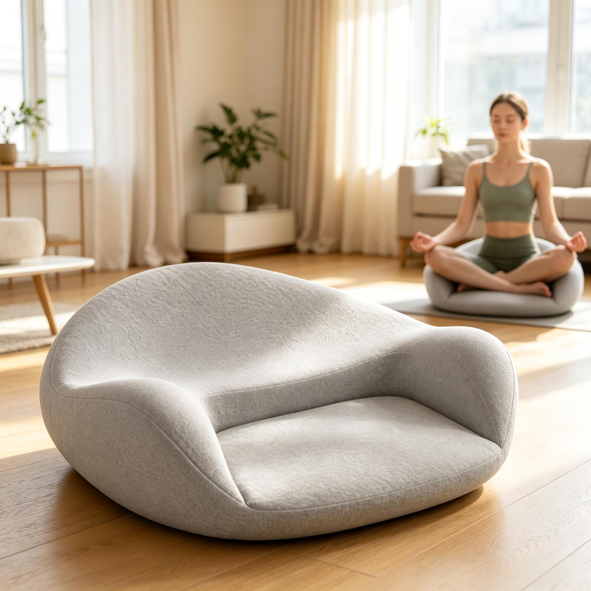 Bantal Meditasi Busa Memori de - Meditation Cushion Zafu ulasan dan harga
