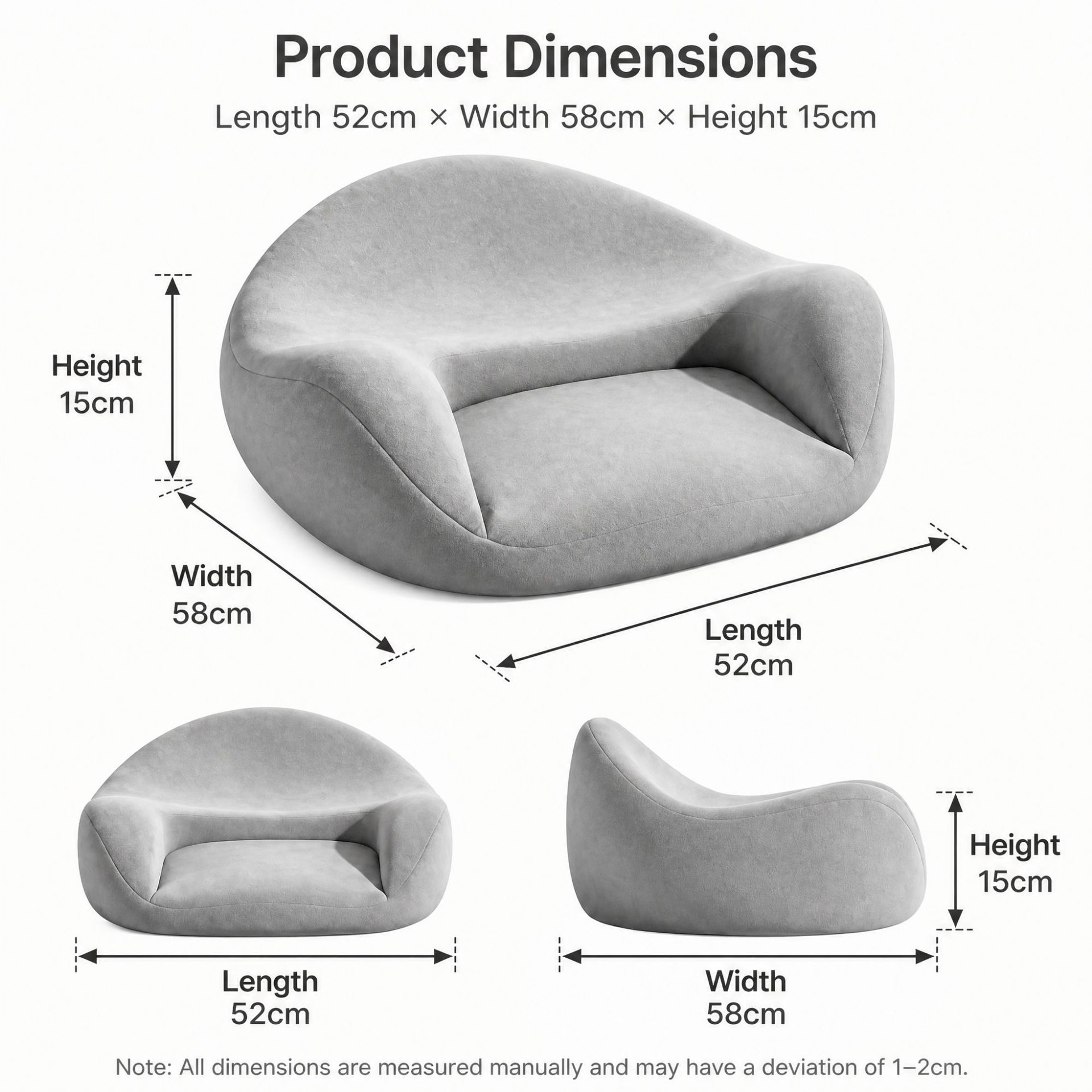 Bantal Meditasi Busa Memori de - Meditation Cushion Zafu ulasan dan harga