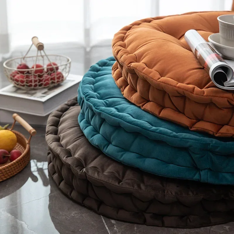 Bantal bulat Tatami beludru po - Meditation Cushion Zafu ulasan dan harga