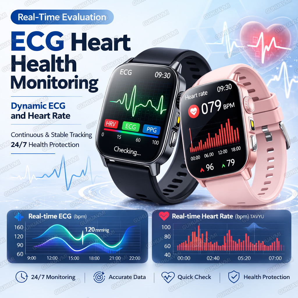 2026 Ultra AI Wellness ECG+PPG - Health Wellness Month ulasan dan harga